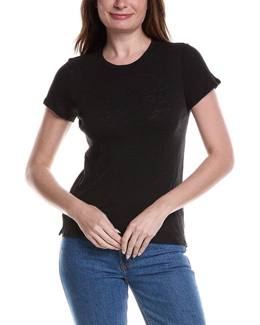 ATM Black Schoolboy Crewneck T-Shirt
