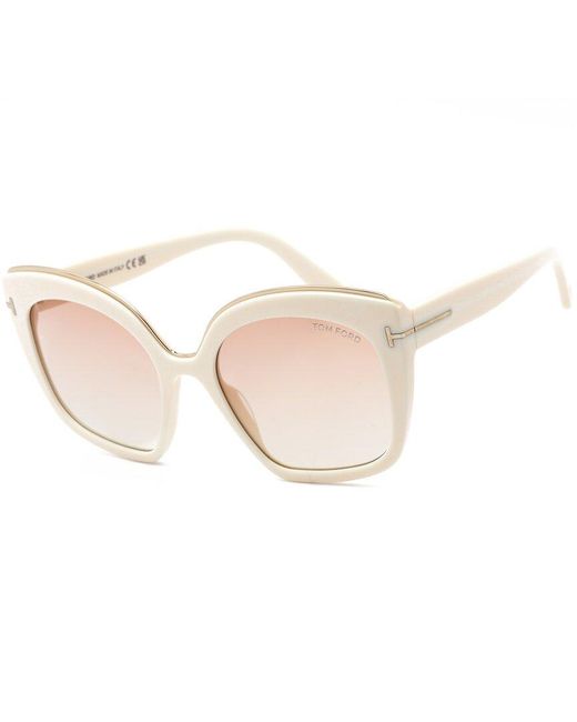Tom Ford Natural Chantalle 55Mm Sunglasses