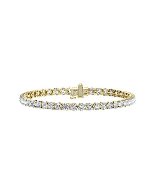Lab Grown Diamonds White 14K 8.00 Ct. Tw. Lab-Grown Diamond Tennis Bracelet