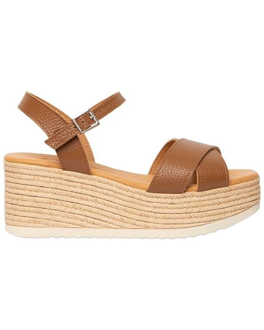 Menina Step Brown Rita Suede Espadrille