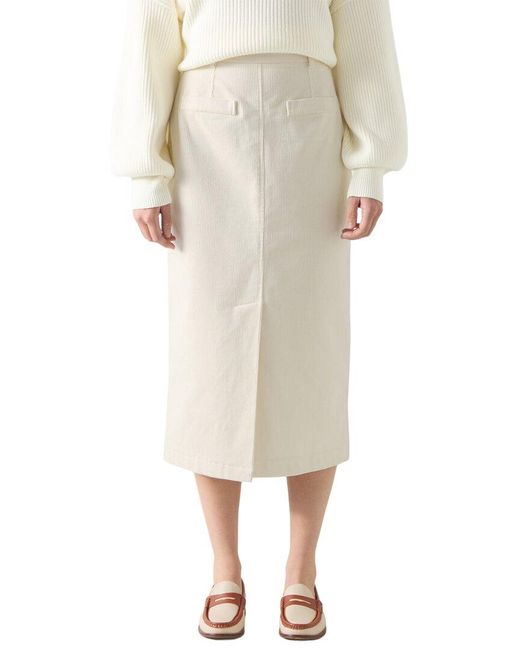 L.K.Bennett Natural Sibyl Skirt