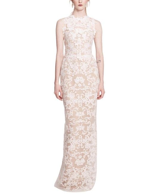 Marchesa Pink Gown