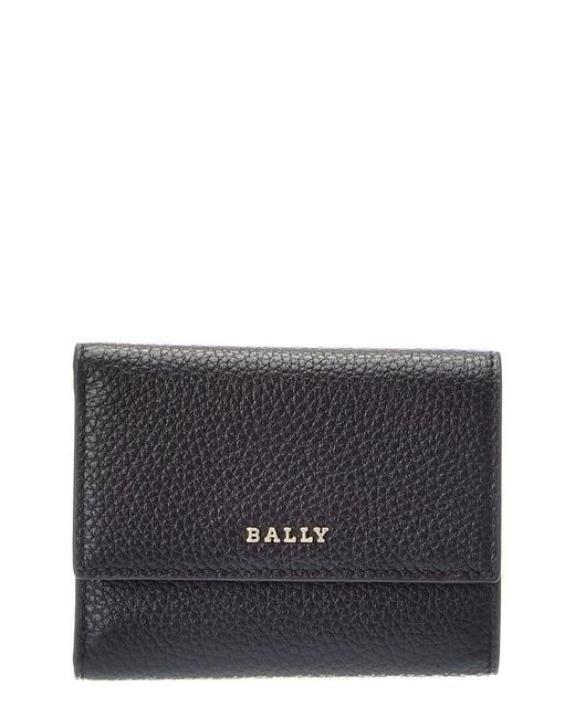 Bally Black Zandra Leather Card Case