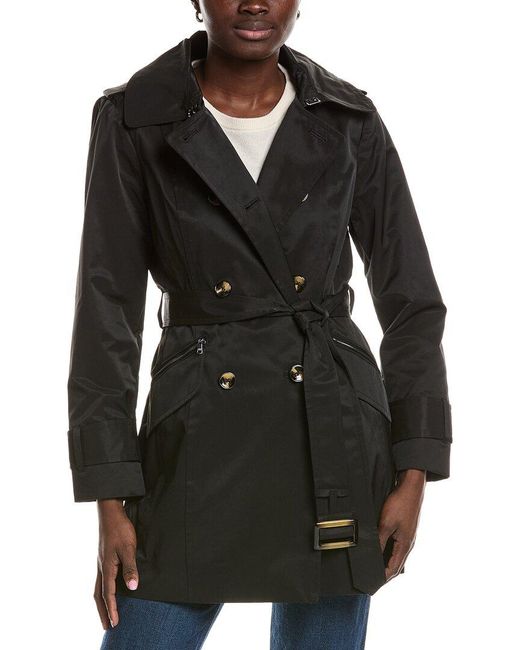 London Fog Black Medium Coat