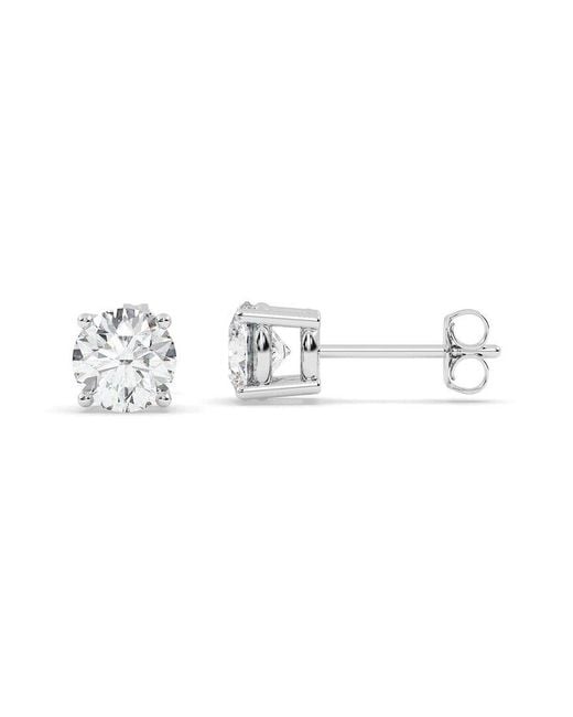 Lab Grown Diamonds White 14K 1.00 Ct. Tw. Lab-Grown Diamond Earrings