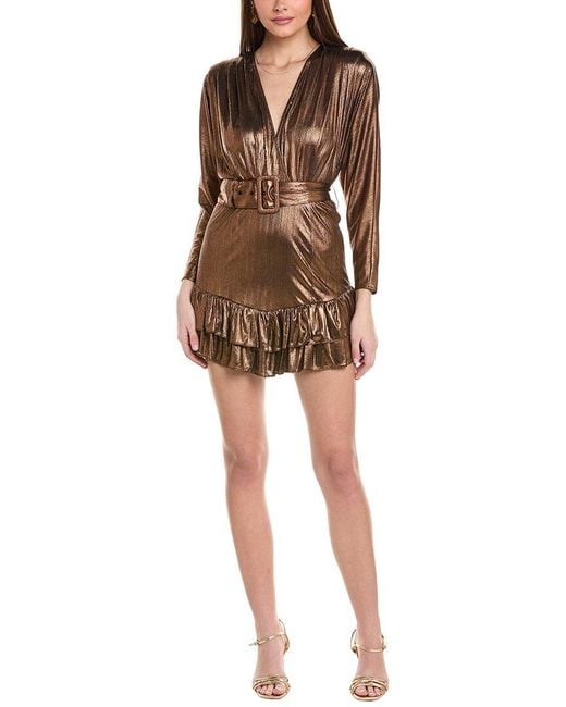 retrofte Women's Brown Maureen Mini Dress