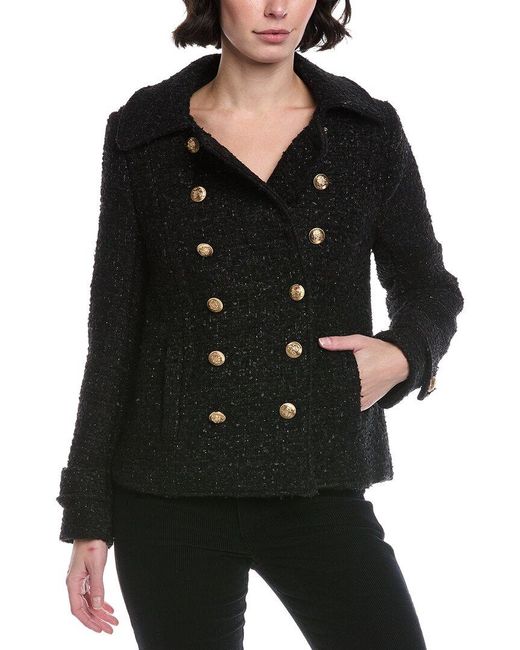 Stellah Black Tweed Jacket