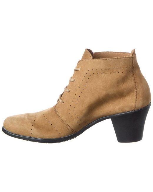 Arche Brown Maorem Leather Flat