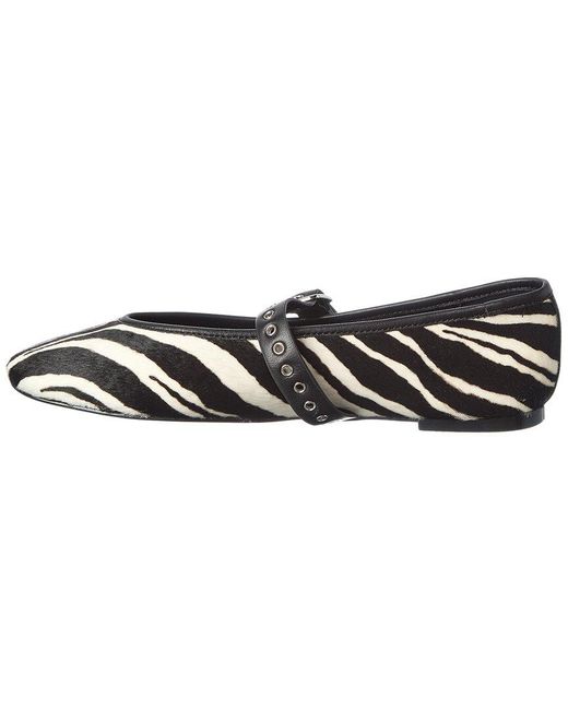 Madewell Black Remy Haircalf Mary Jane