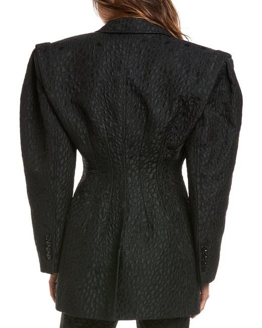 Dolce & Gabbana Black Jacquard Blazer