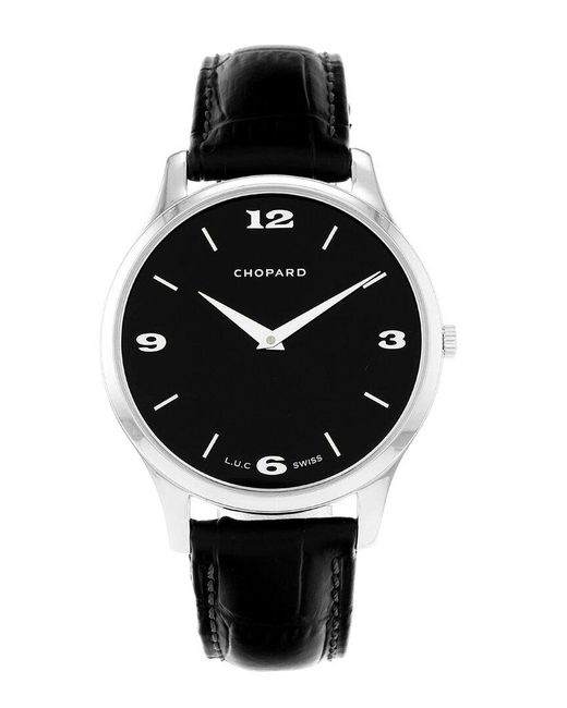 Chopard Black L.U.C Watch, Circa 2021 (Authentic Pre-Owned) for men