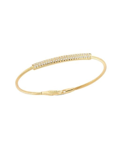 Reiss White 14K 0.39 Ct. Tw. Diamond Wire Bracelet