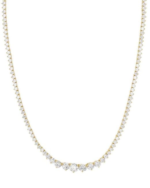 Lab Grown Diamonds White 14K 5.00 Ct. Tw. Lab-Grown Diamond Necklace