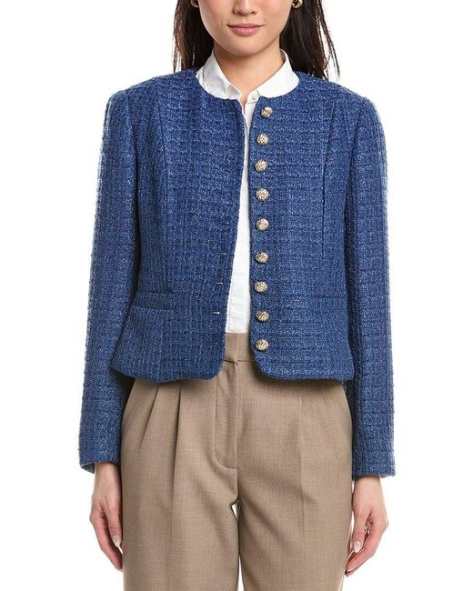Tahari Blue Jacket