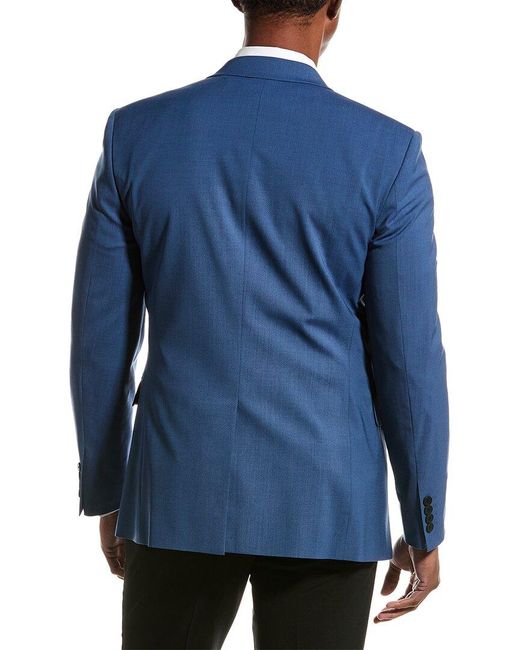 Theory Blue Chambers New Tailor Wool-blend Jacket for men