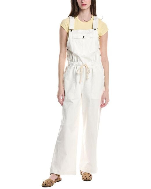 Electric and Rose White Easy Overall