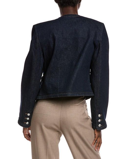 7 For All Mankind Blue Lady Jacket
