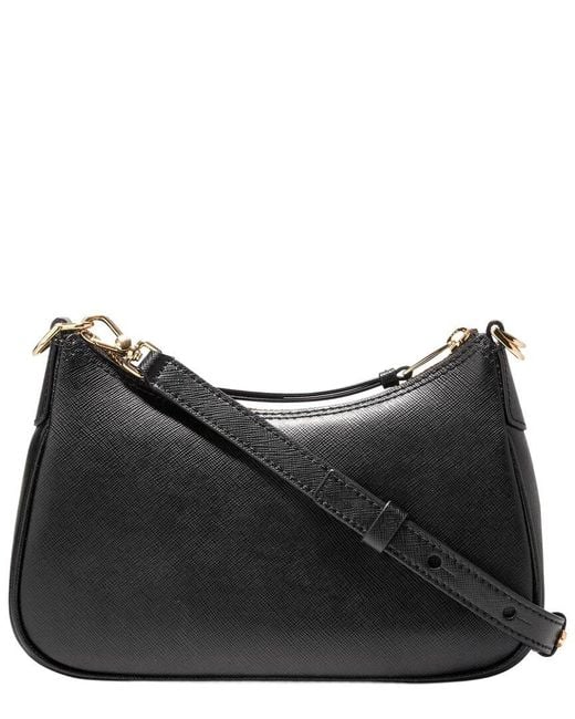 Cole Haan Black Jodie Mini Leather Shoulder Bag