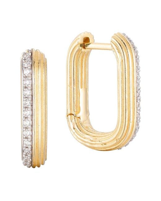 Gregg Ruth Metallic 14K 0.21 Ct. Tw. Diamond Earring