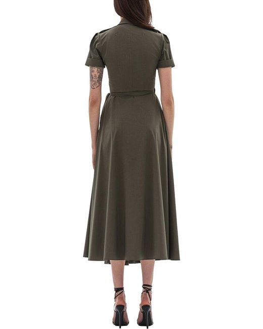 BGL Green Shirt Dress