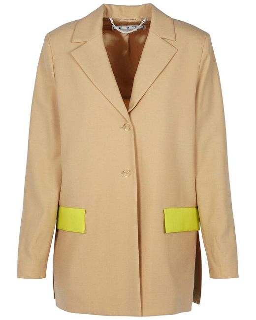 Off-White c/o Virgil Abloh Green Off-whitetm Active Light Wool-blend Tomboy Jacket