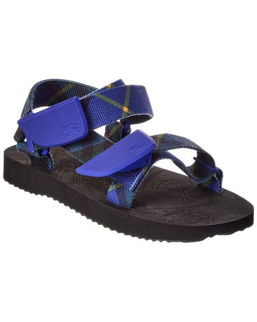 Burberry Blue Trek Sandal for men