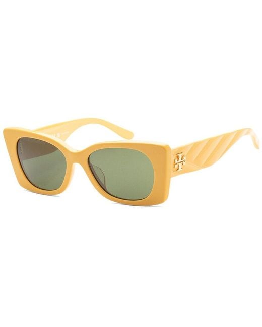 Tory Burch Yellow Ty7189u 52mm Sunglasses