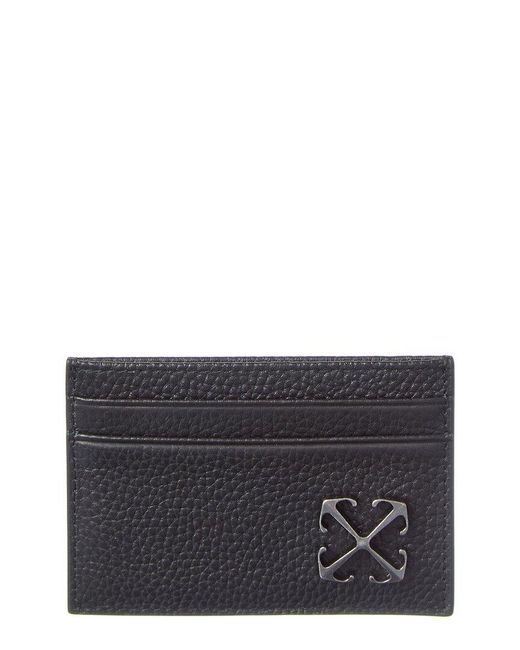 Off-White c/o Virgil Abloh Gray Classic Card Holder for men