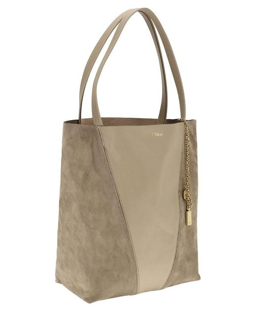 Chloé Natural Spin Leather Tote