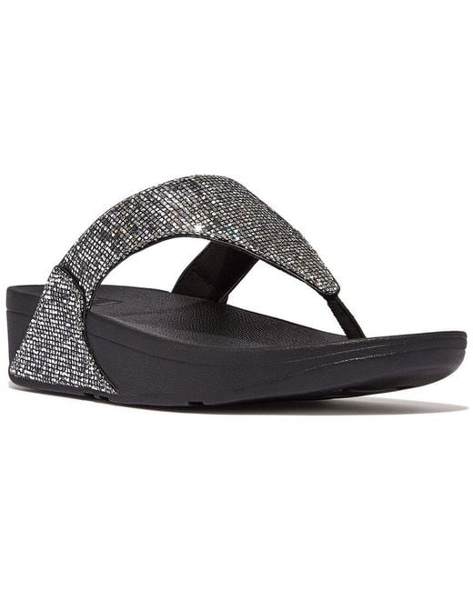 Fitflop Brown Lulu Glitterball Sandal