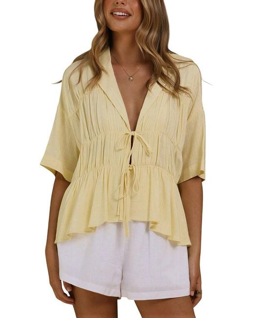 ENJOY PETRA Natural Shirt
