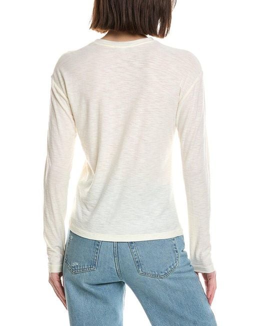 James Perse Blue Boxy T-Shirt