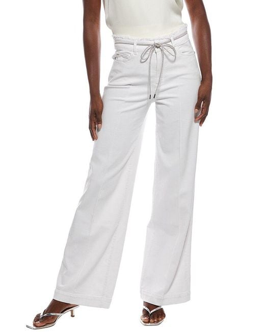 Marc Cain White Wide Leg Jean