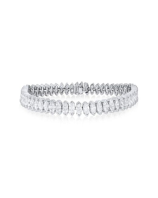 Diana M Multicolor Fine Jewelry 18k 12.32 Ct. Tw. Diamond Bracelet