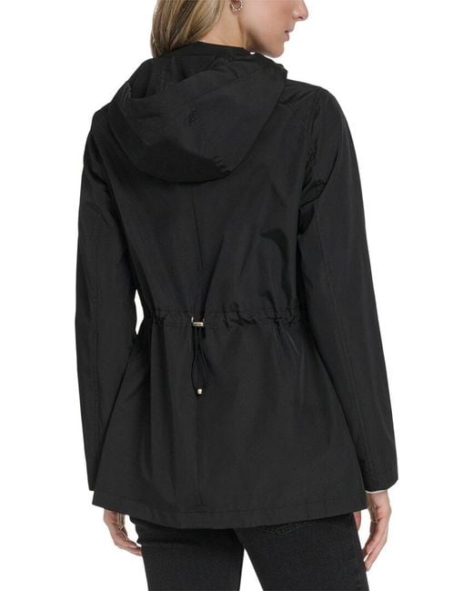 Cole Haan Black Travel Packable Hunter Jacket