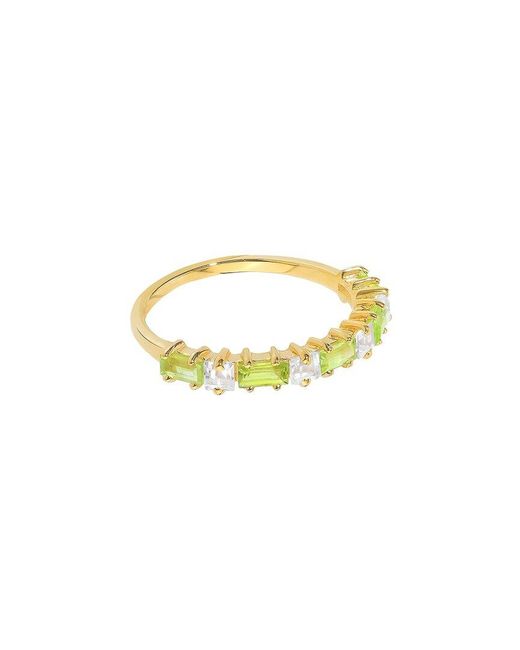 TIRAMISU Metallic 14K Over 1.30 Ct. Tw. Gemstone Solitaire Ring