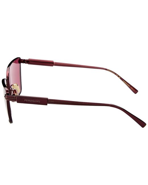 Ferragamo Red 59Mm Sunglasses