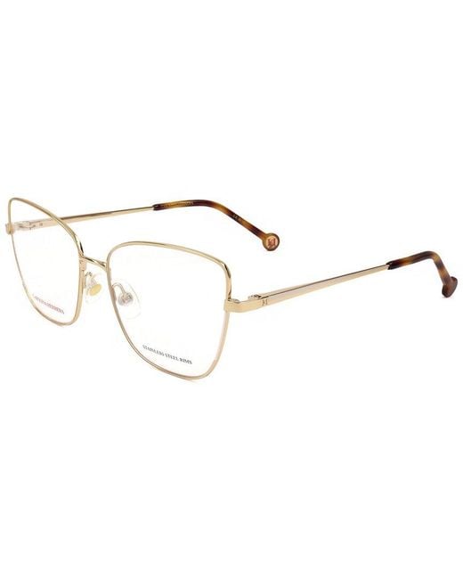 Carolina Herrera Metallic 56Mm Optical Frames