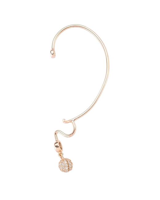 Amorium Multicolor 18k Rose Gold Vermeil Cz Ear Cuff