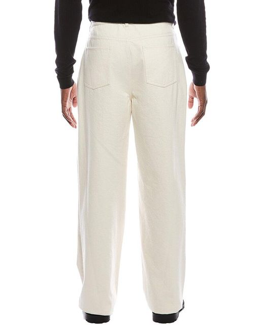 Jonathan Simkhai White Ardie Wide Leg Jean for men