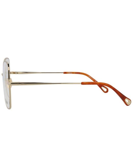 Chloé Metallic Ch0098O 56Mm Optical Frames