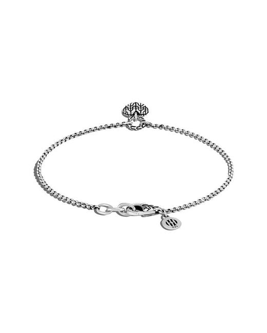 John Hardy Metallic Essentials Charm Bracelet