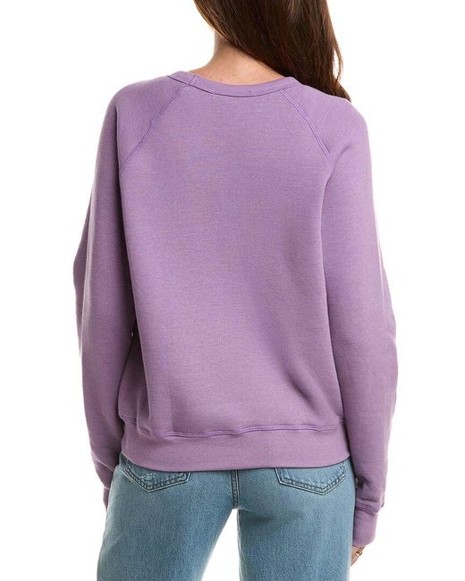 Project Social T Purple Mommy/Daughter Reversible Sweatshirt