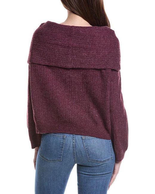 ANNA KAY Purple Liberty Sweater