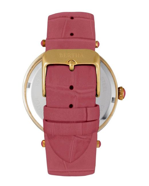 Bertha Red Camilla Watch