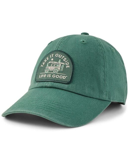 Life Is Good. Green Chill Cap for men