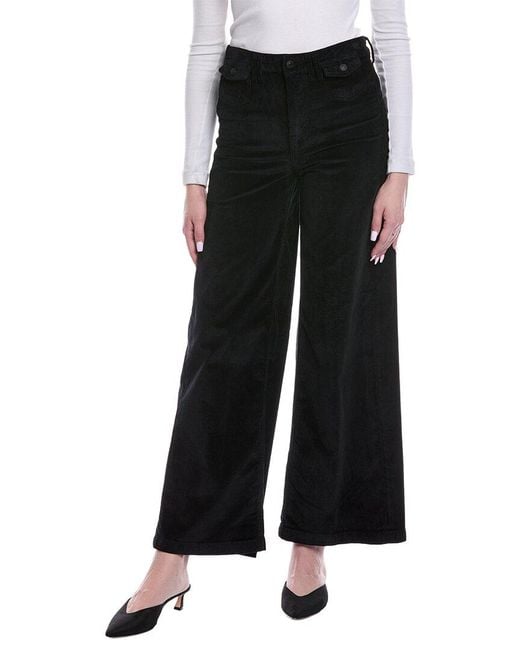 Free People Black We The Free Kellee High-Rise Palazzo Pant