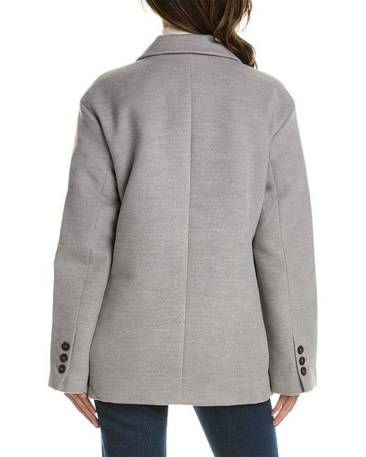 Apparis Gray Celine Oversized Blazer