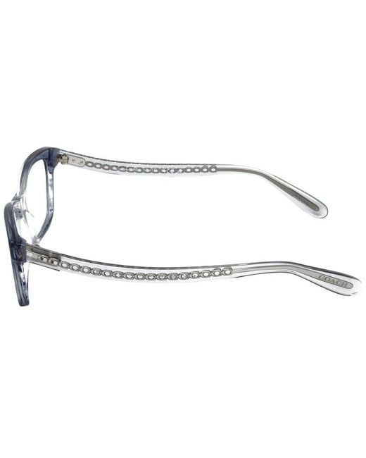 COACH Blue Hc6181 52Mm Optical Frames