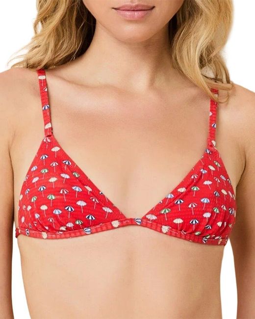 Solid & Striped Red The Lulu Top